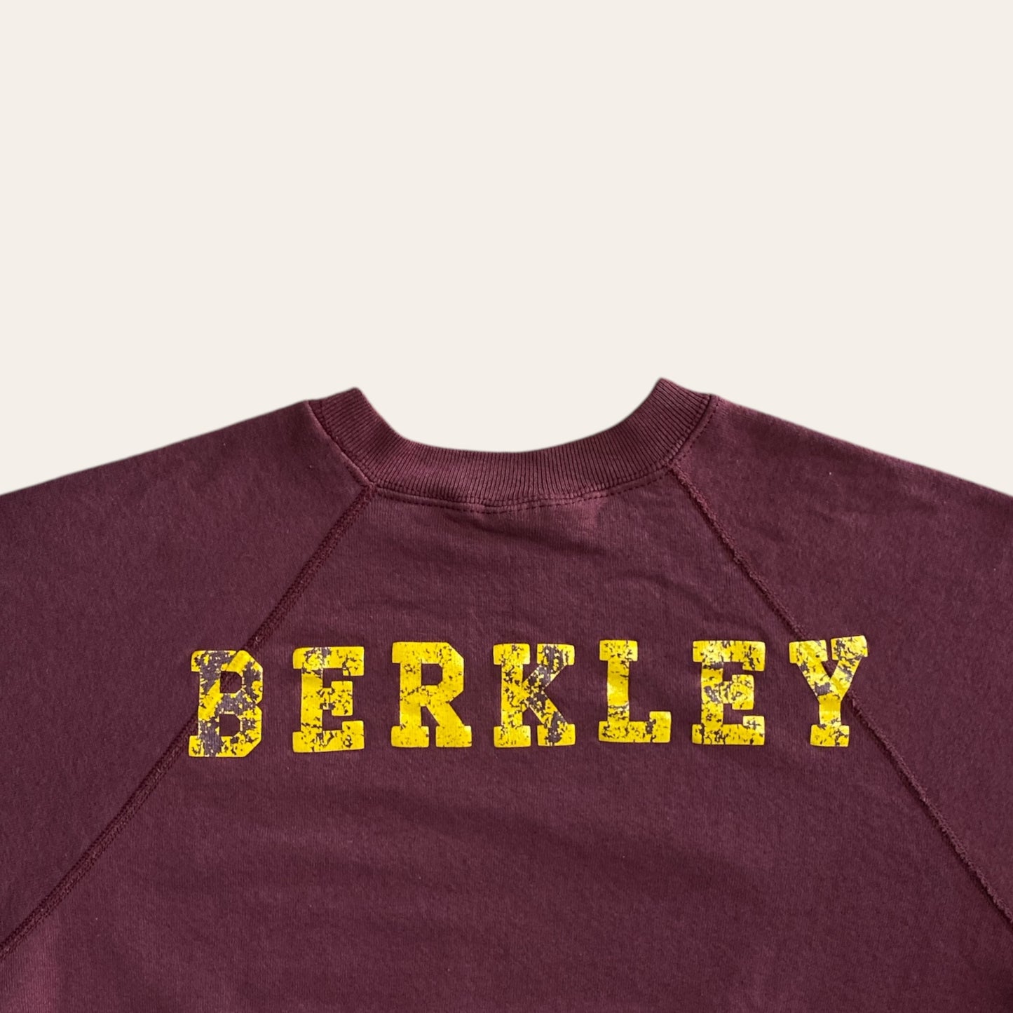 92' Berkley Wrestling Sweater Burgundy Size M