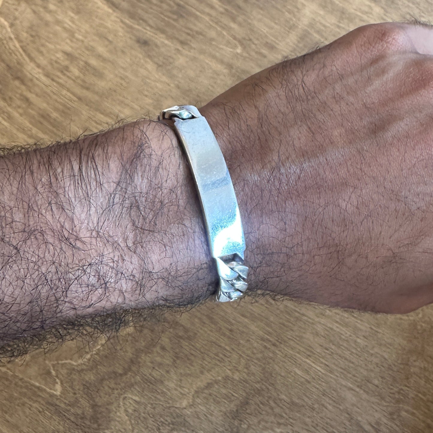 Tiffany & Co. Silver Name Plate Bracelet