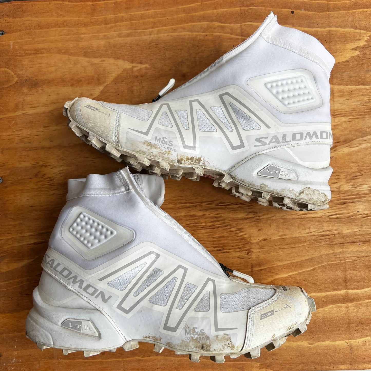 Salomon Speed Cross White Size 9