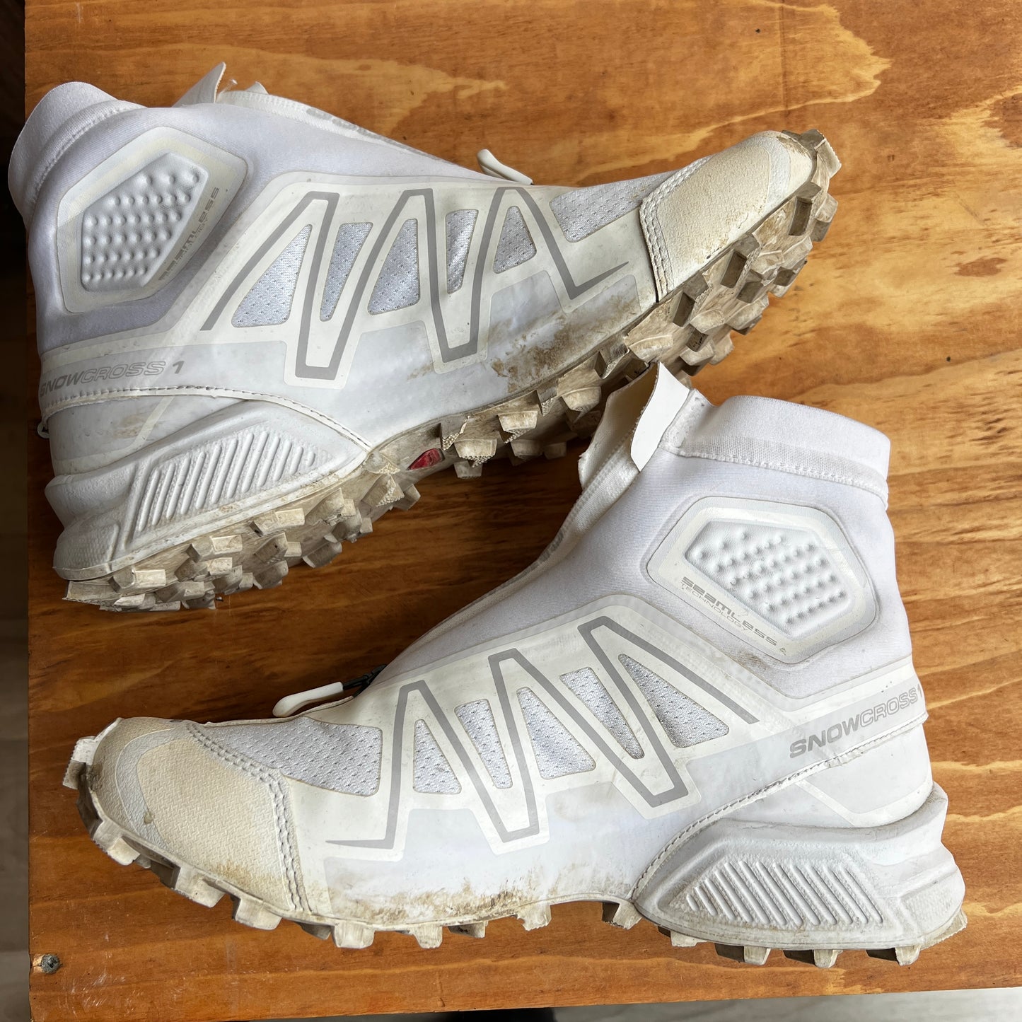 Salomon Speed Cross White Size 9