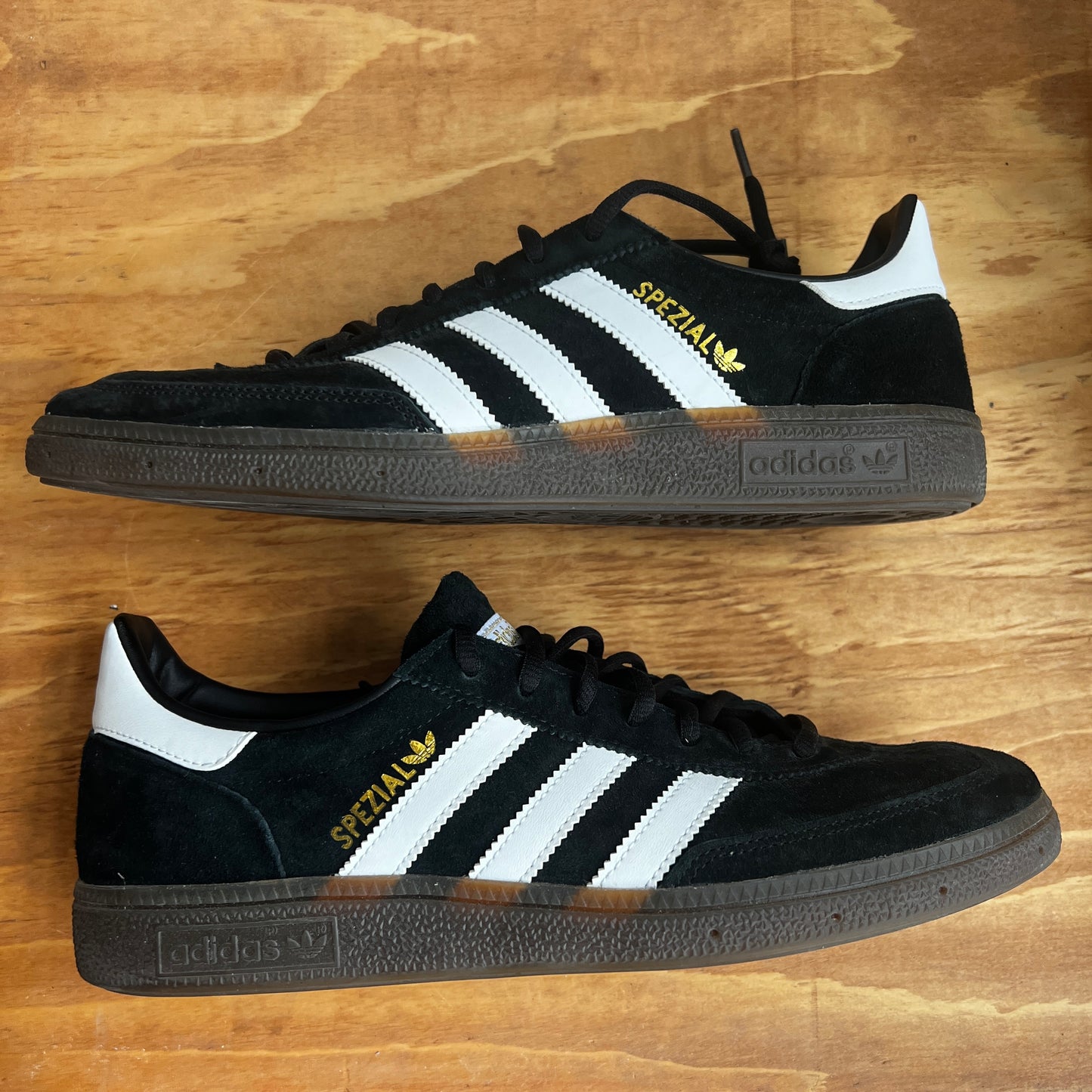 Adidas Spezial Black/White Size 9
