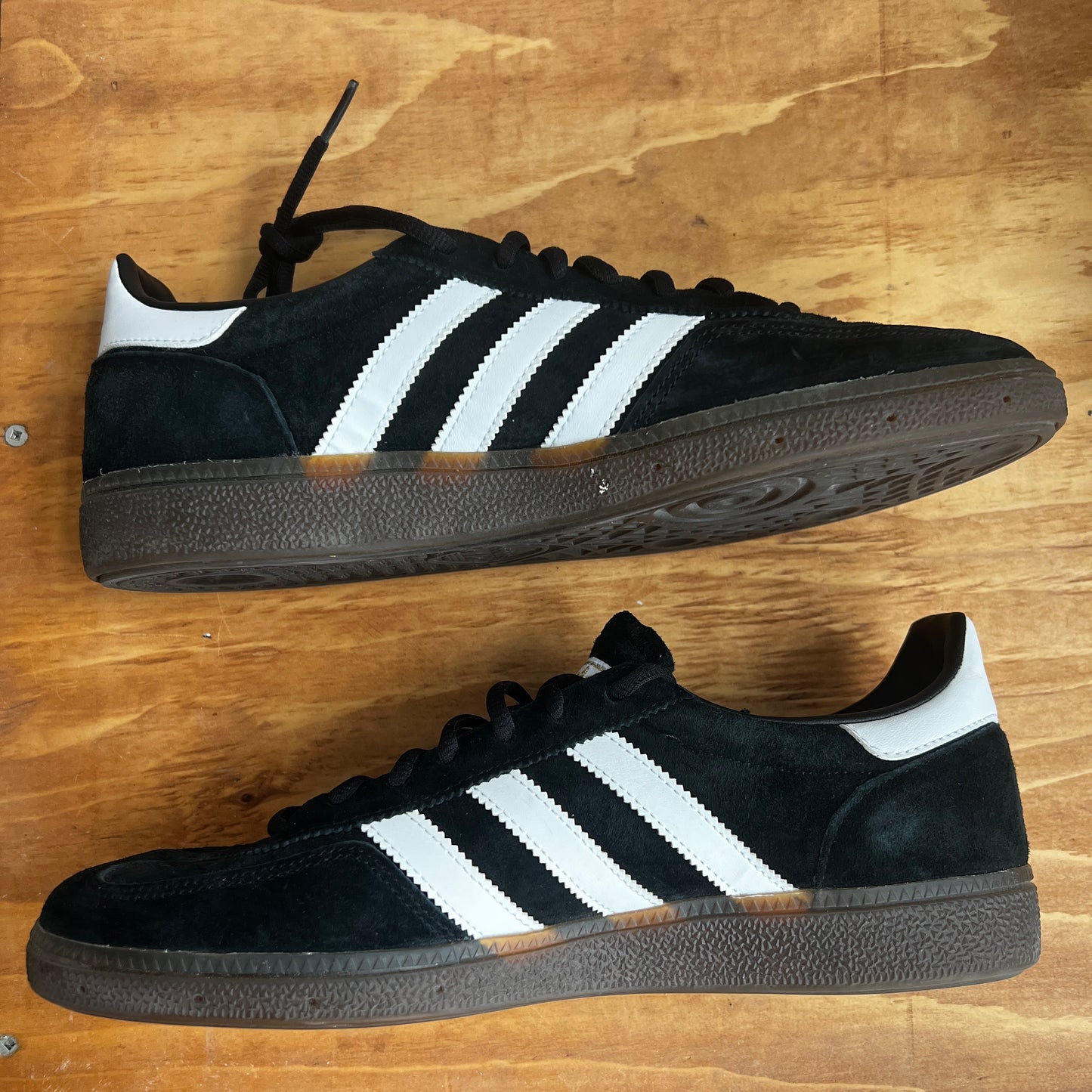 Adidas Spezial Black/White Size 9