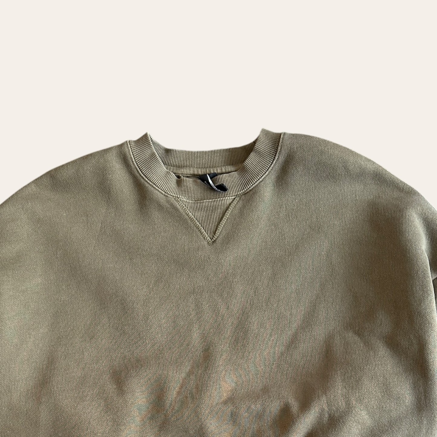 Entire Studios Cropped Sweater Olive Size S