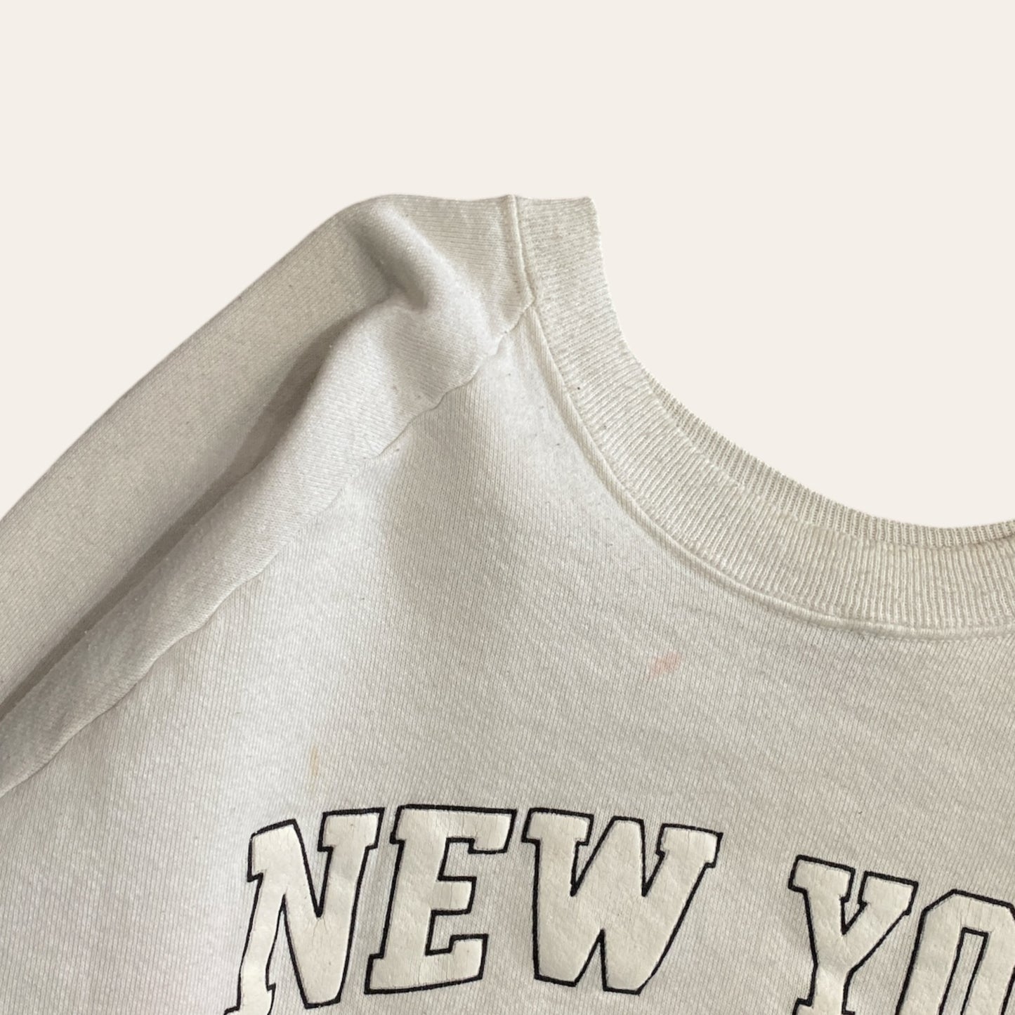 90's NFL NY Jets Sweatshirt White Size XL