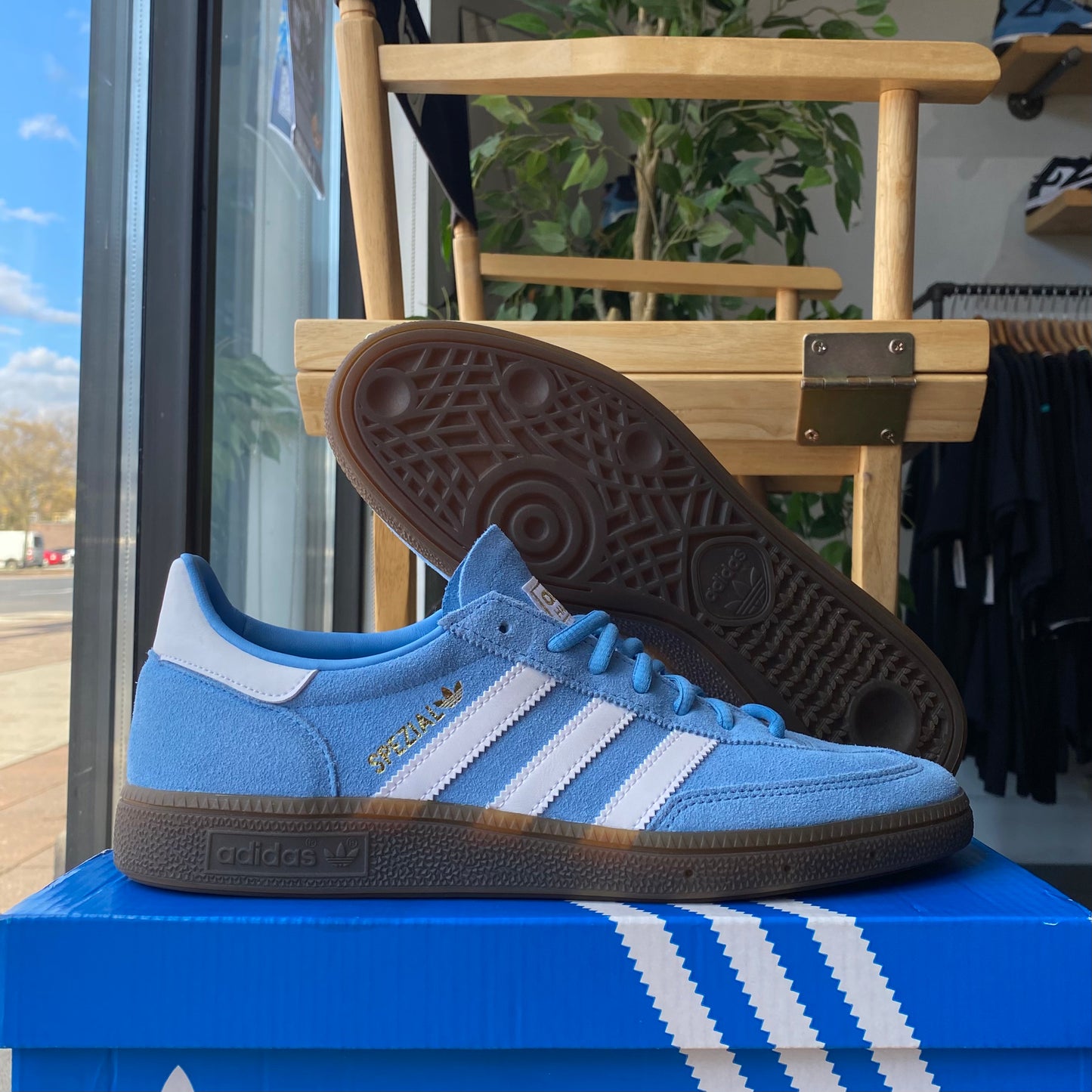 Brand New Adidas Handball Spezial 'Light Blue'