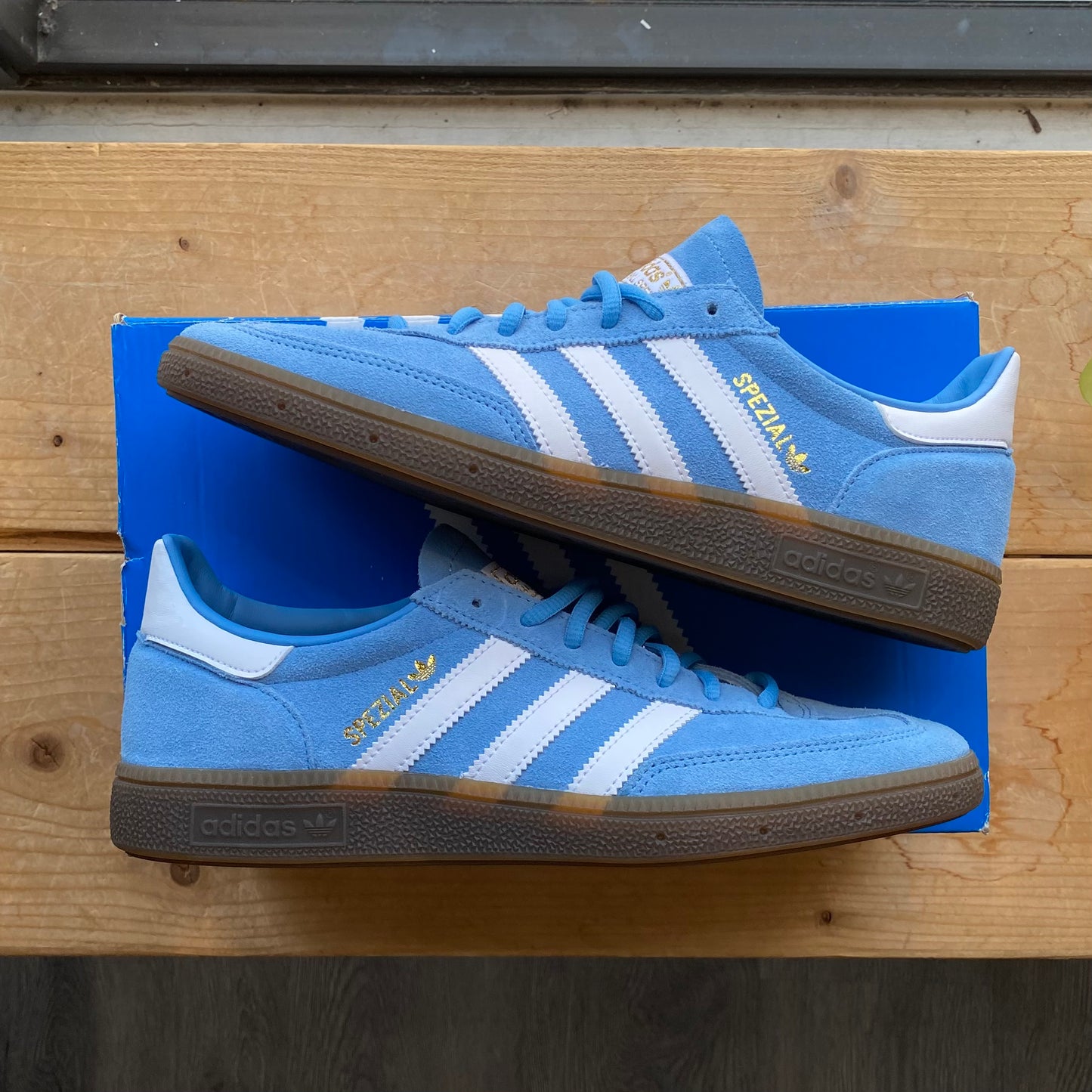 Brand New Adidas Handball Spezial 'Light Blue'