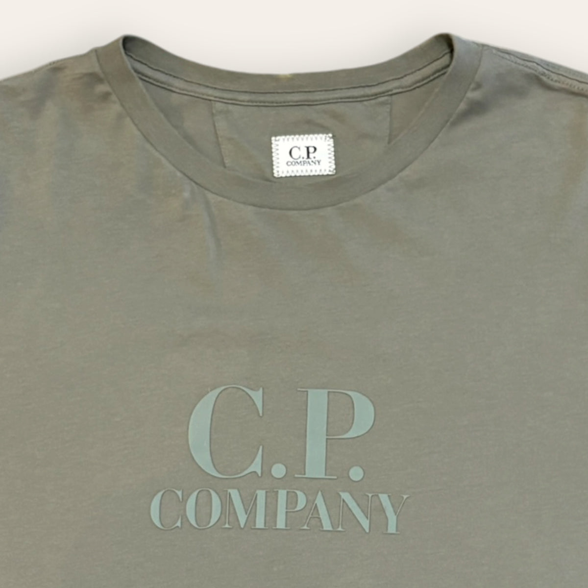 CP Company Tee Olive Size XL