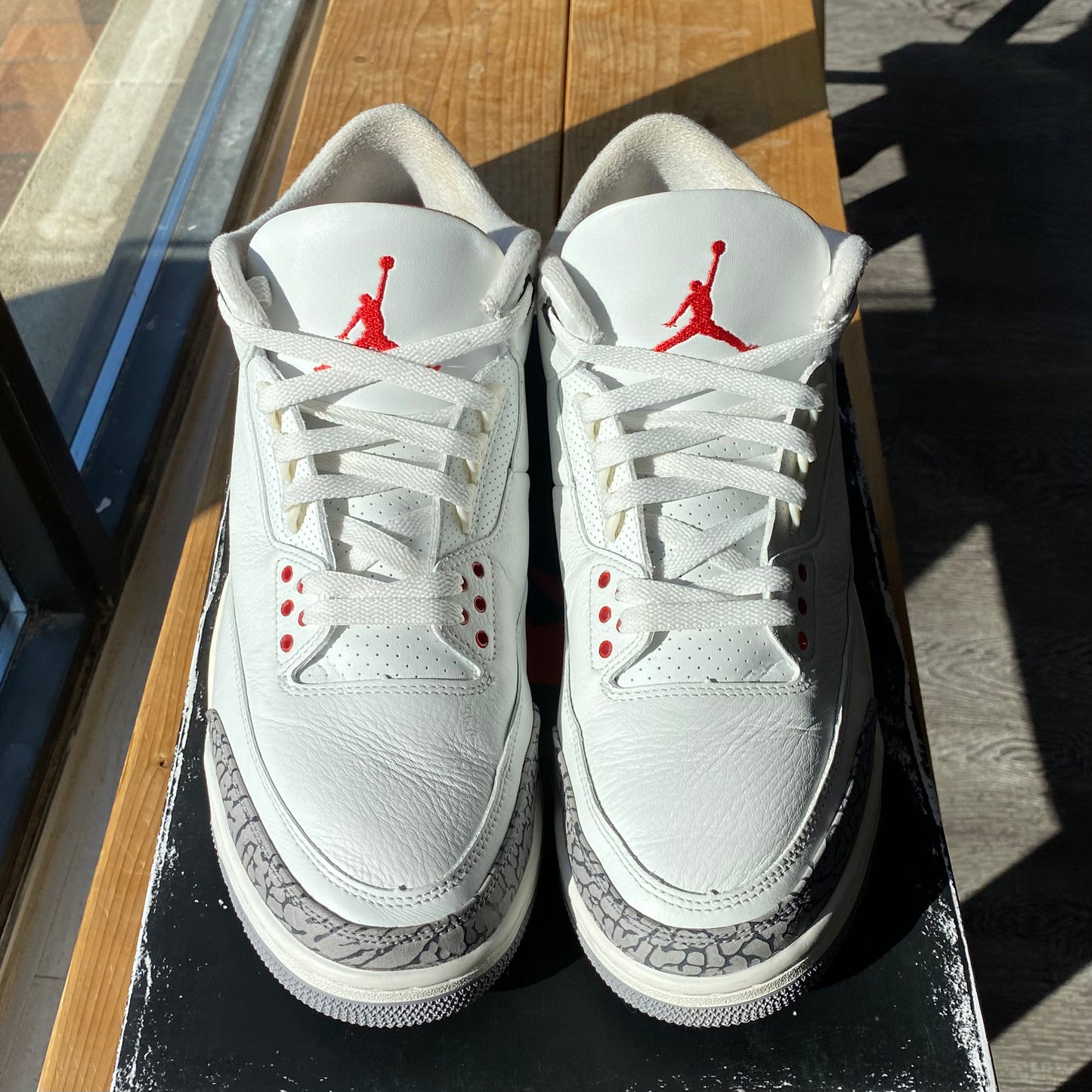 Jordan 3 'White Cement' Reimagined Size 11.5
