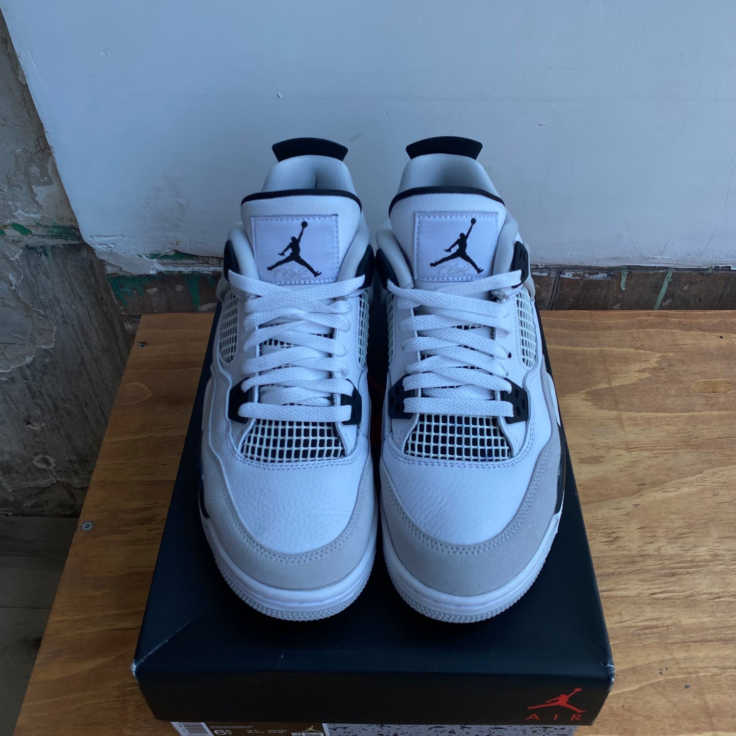 Brand New Air Jordan 4 "Military Black" (GS)