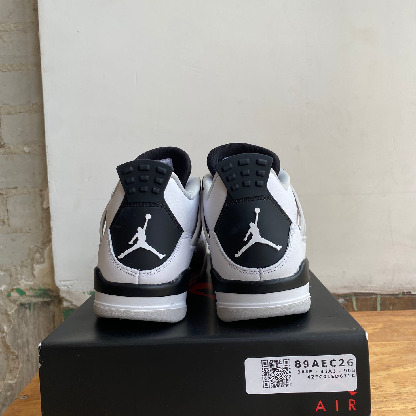 Brand New Air Jordan 4 "Military Black" (GS)