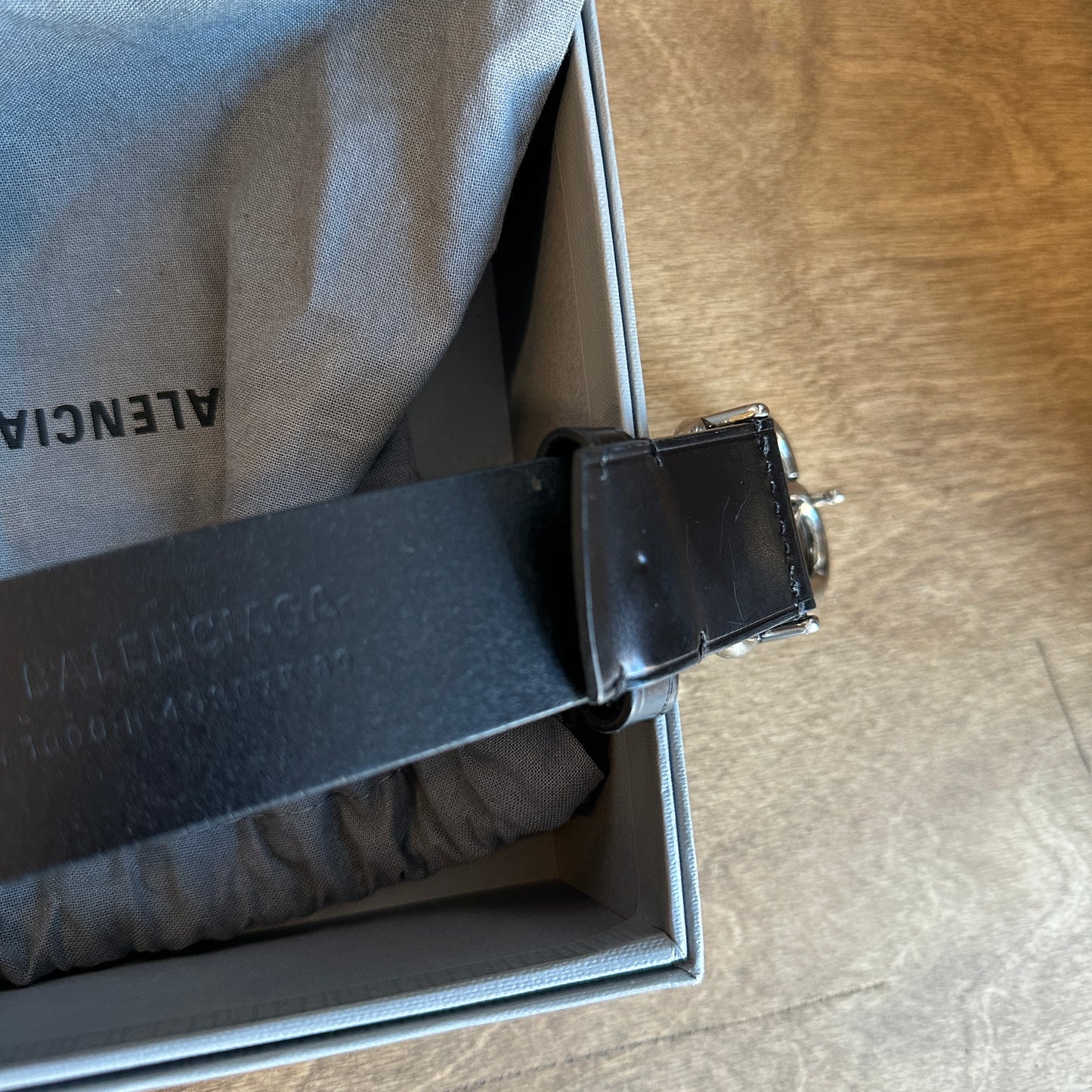 Balenciaga Leather Belt