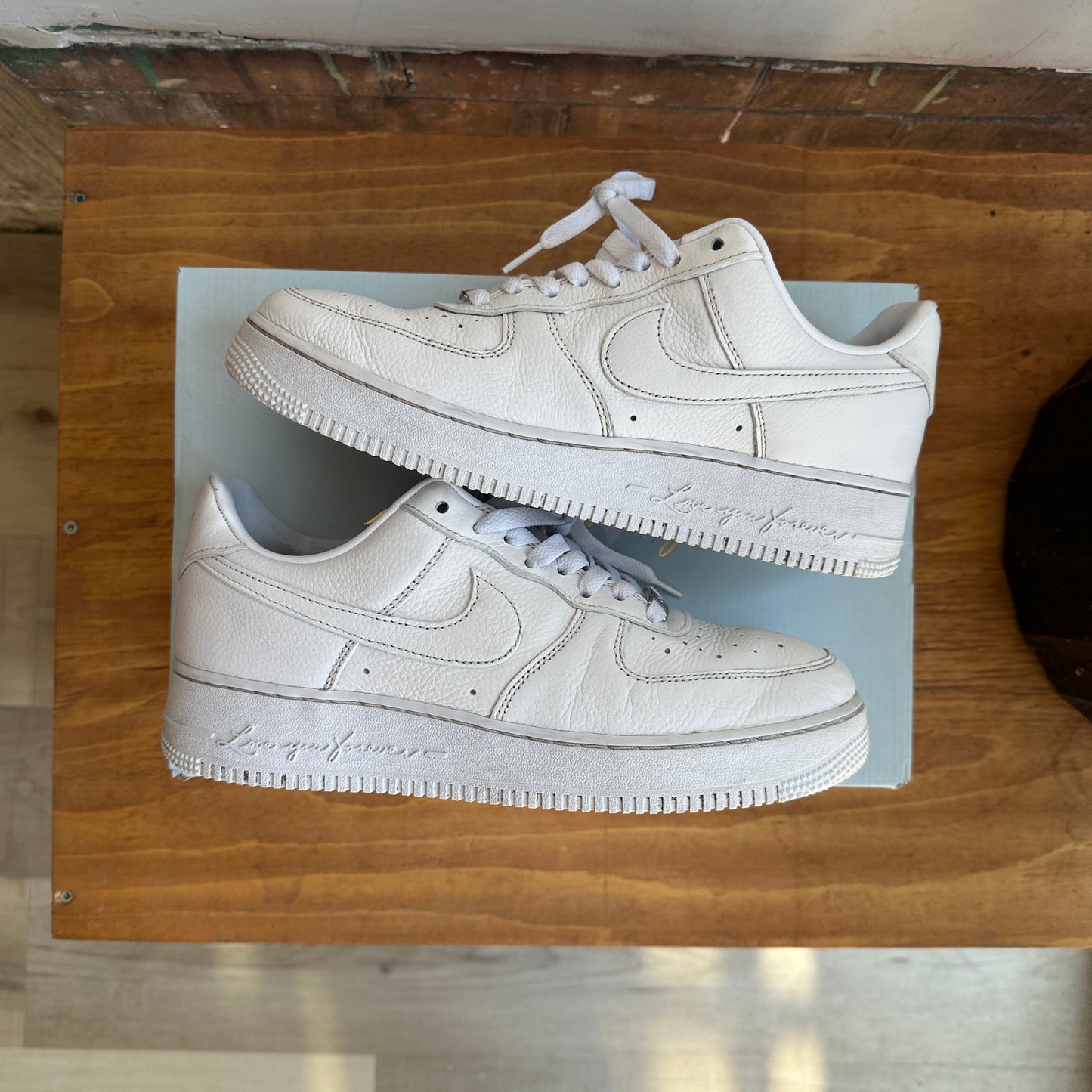CLB x Nike Air Force 1 "White" Size 9