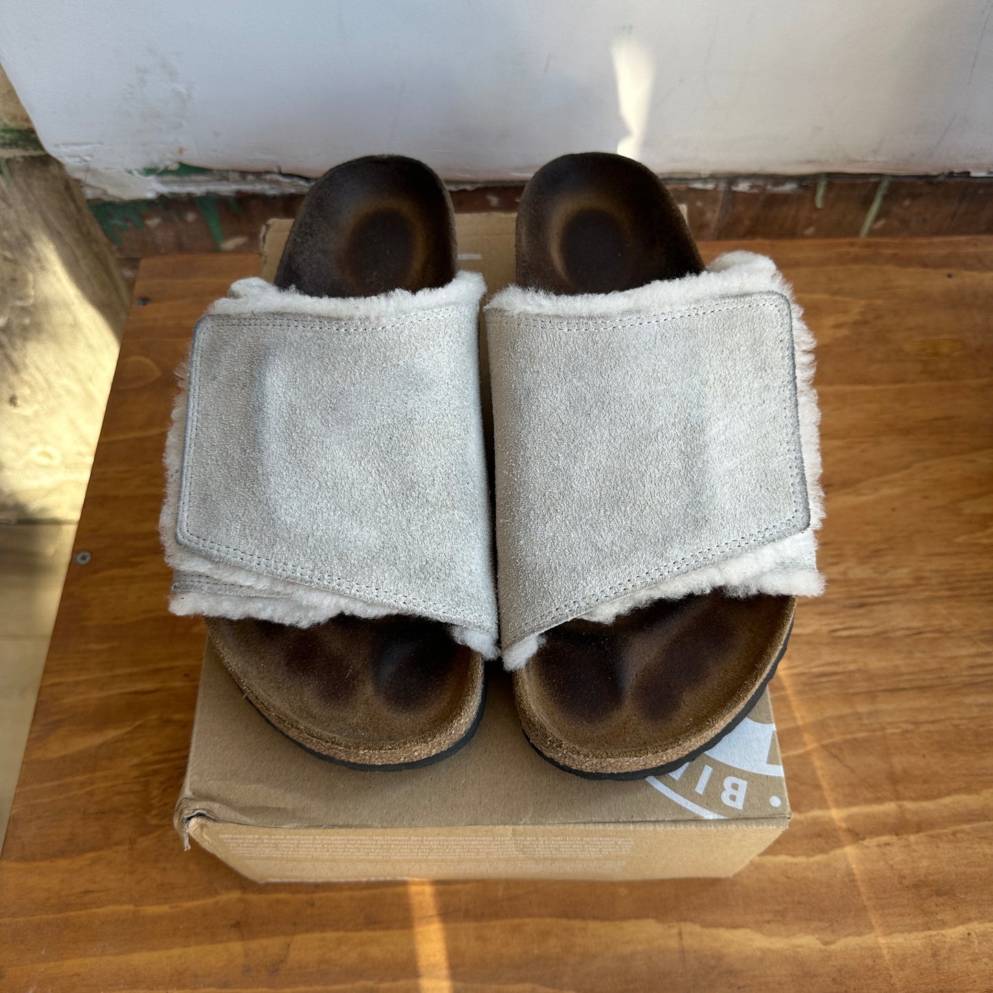 Stussy x Birkenstock Solana 'Bone' Size 43
