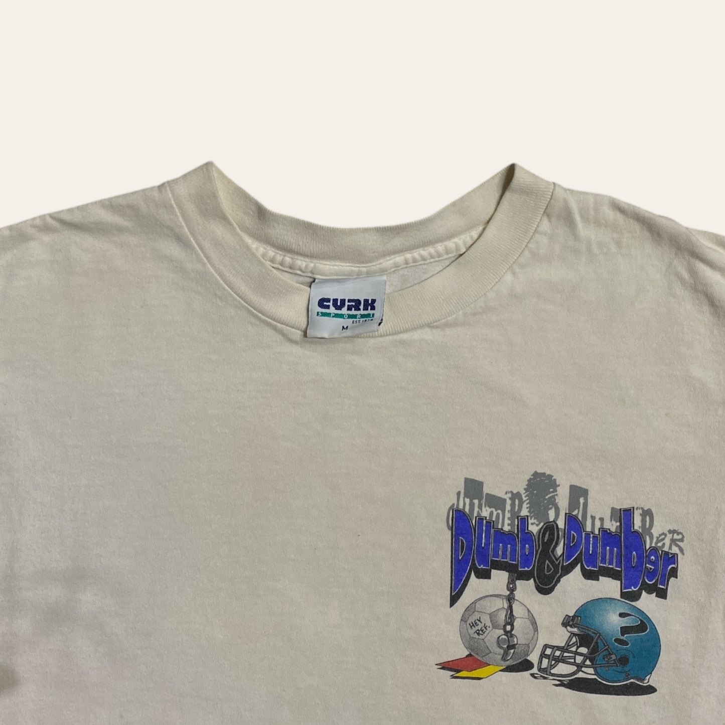 90's Dumb & Dumber Soccer Tee Size M