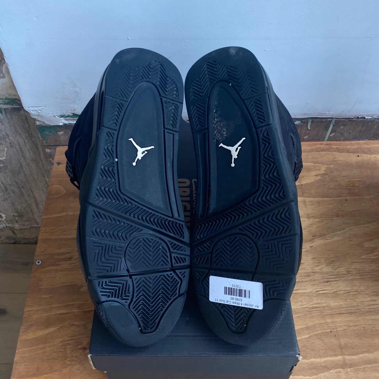 Air Jordan 4 Black Cat Size 11