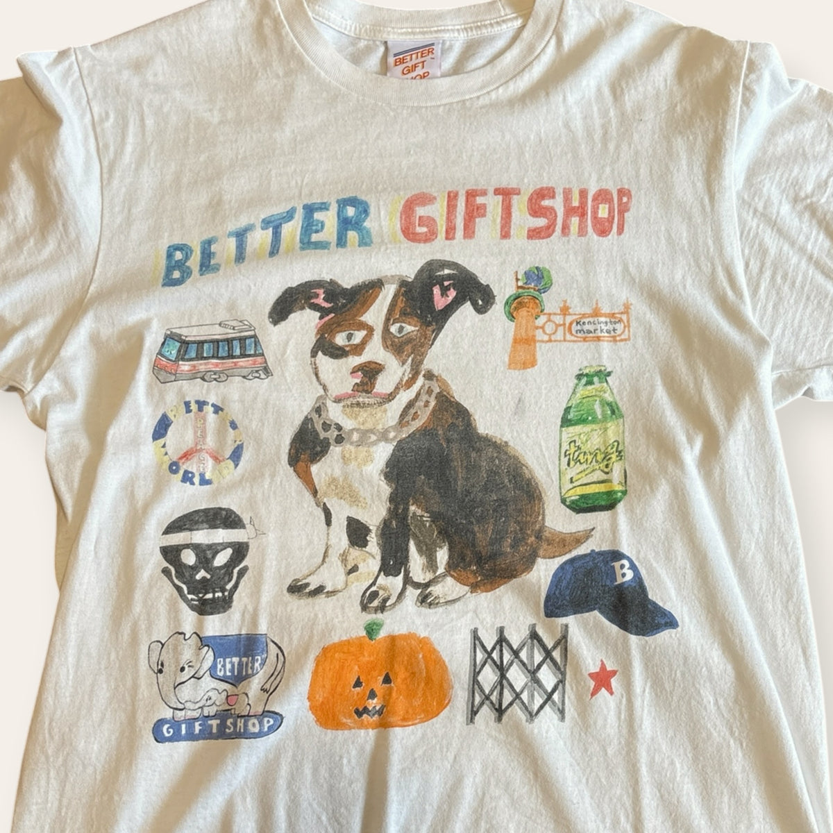 Better Gift Shop Tee White Size L