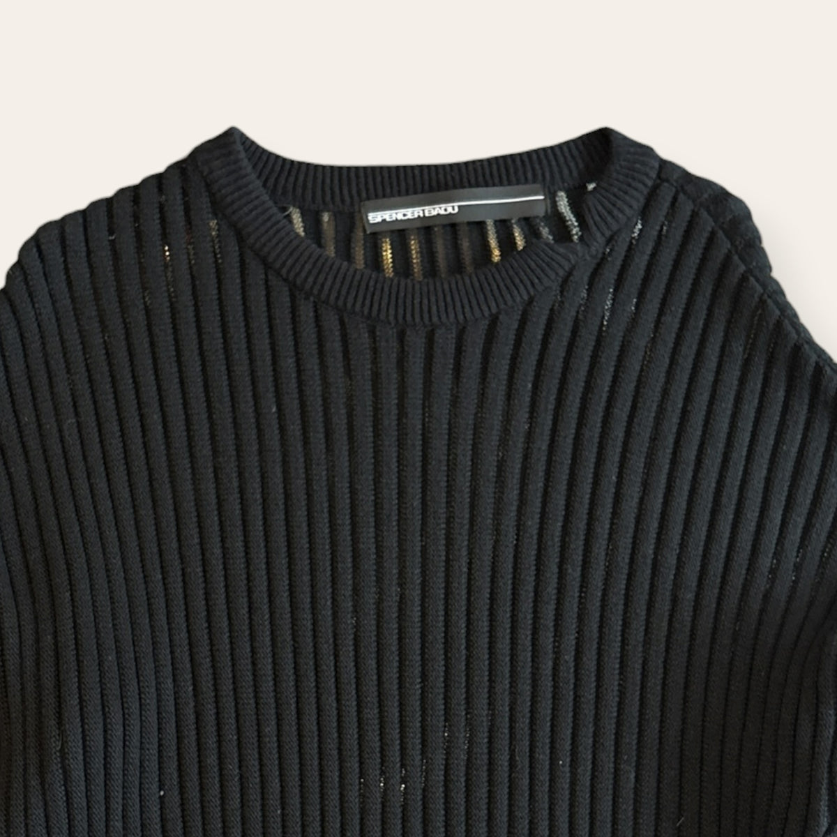 Spencer Badu Wool Sweater Size S