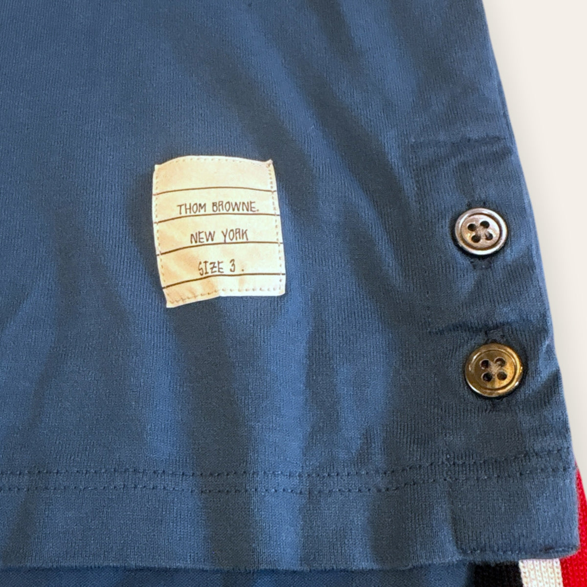 Thom Browne Tee Blue Size 3