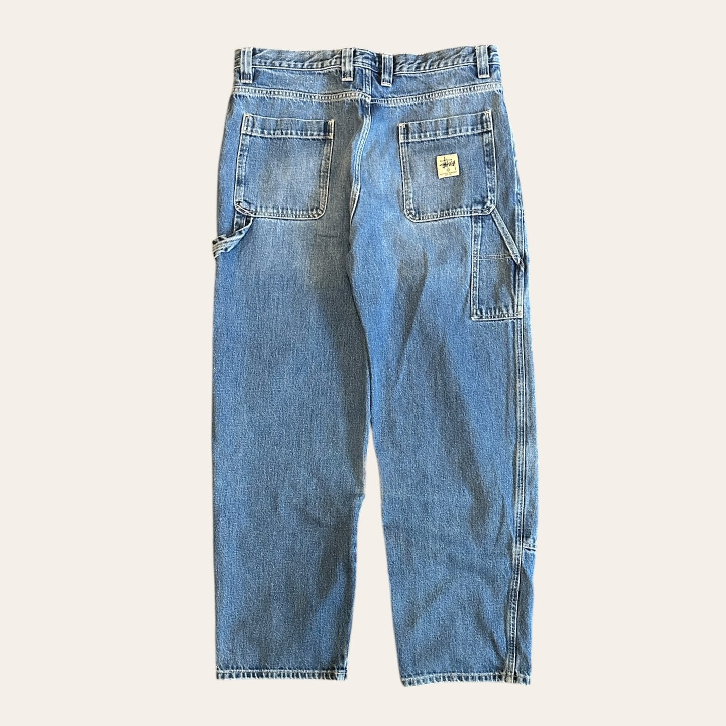 Stussy Double Knee Denim Jeans Size 33
