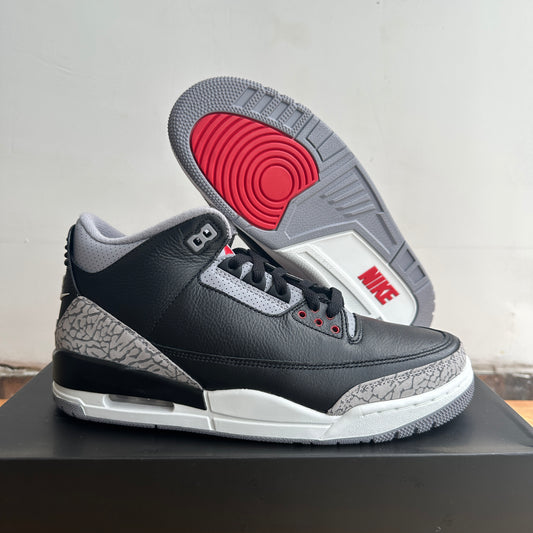 Brand New Air Jordan 3 "Black Cement"
