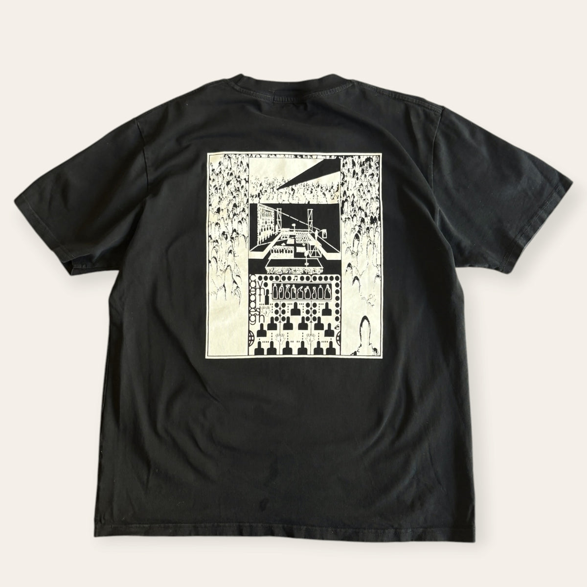Cav Empt Stage Seating Tee Black Size L