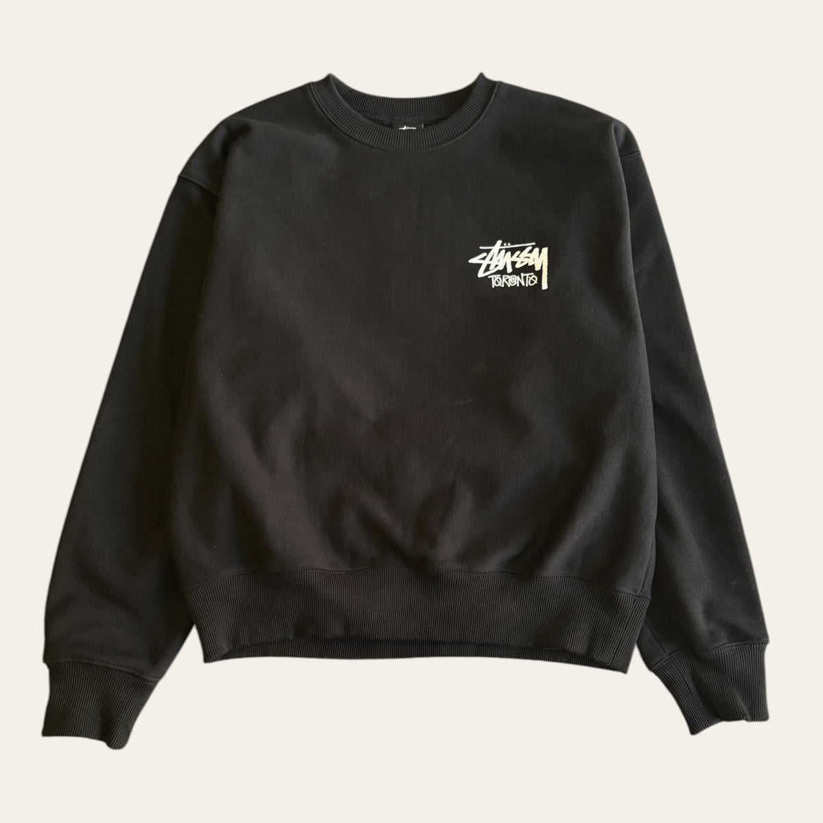 Stussy Toronto Sweater Black Size M