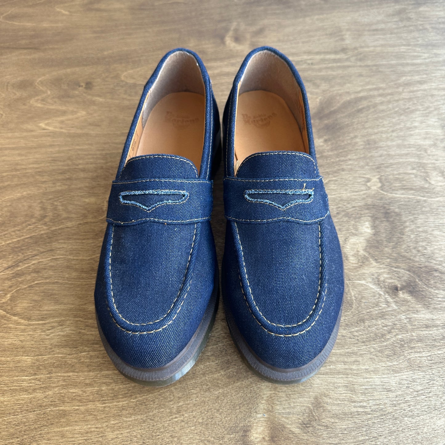 Doc Martens Denim Loafers Size 8