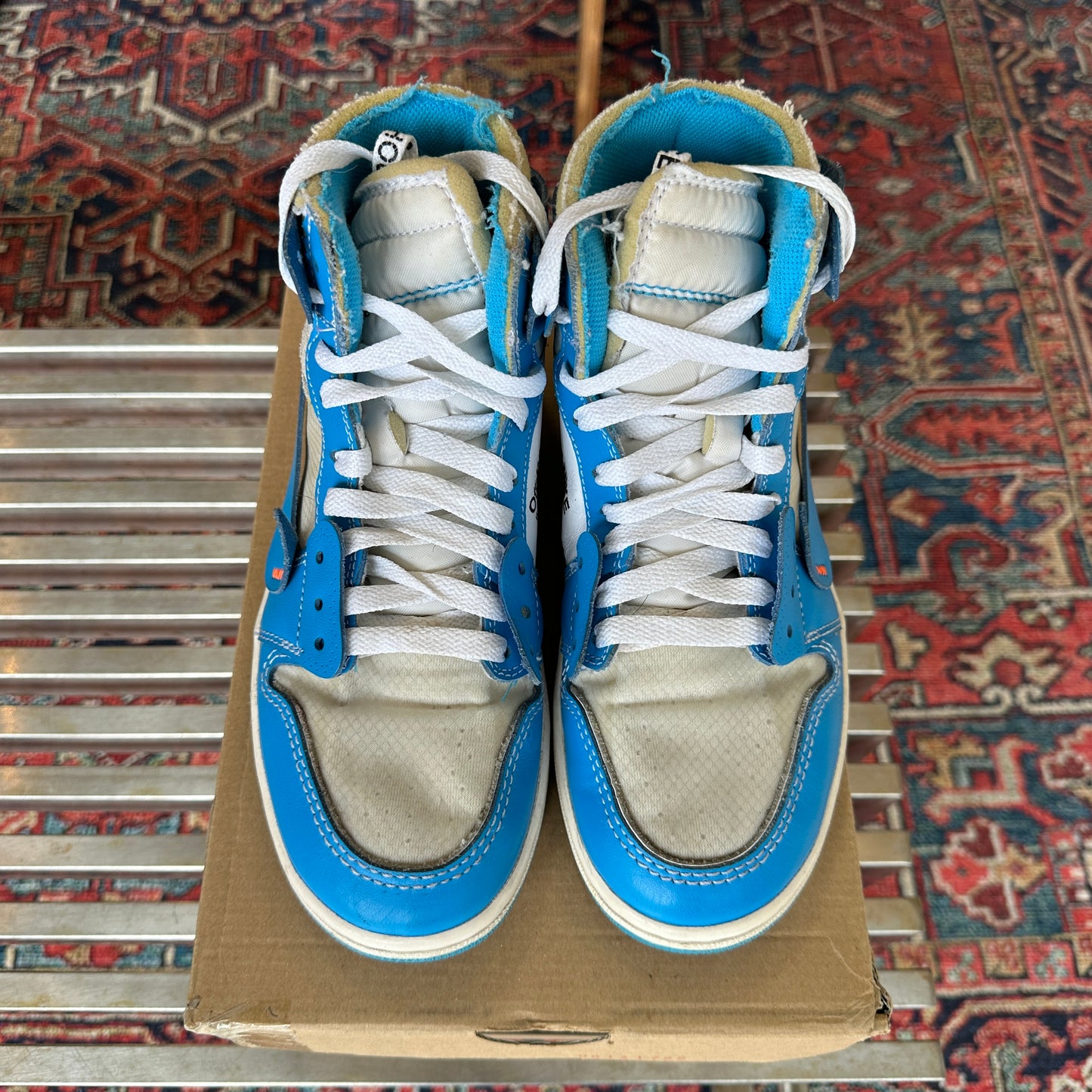 Off White X Jordan 1 "UNC" Size 5.5