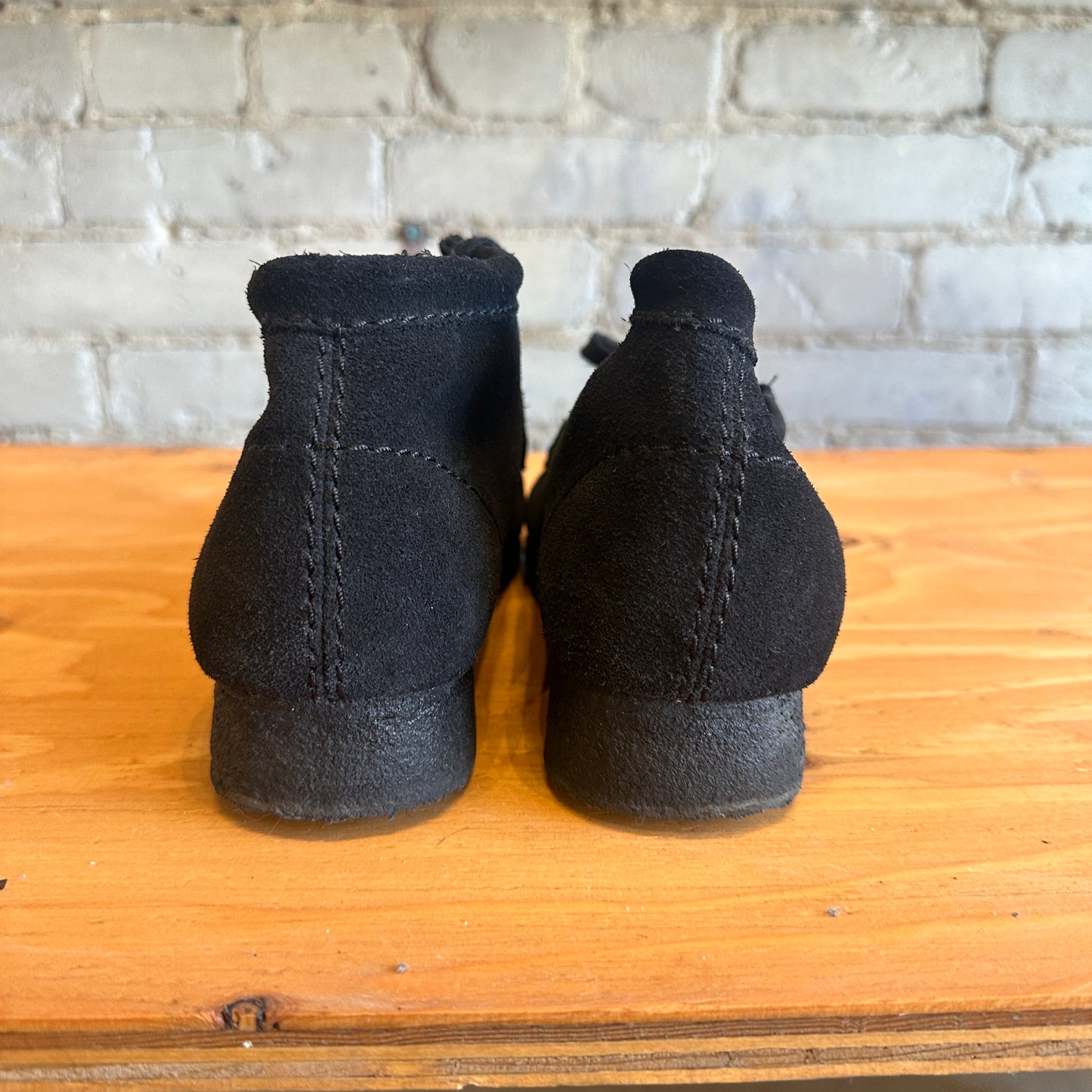 Clarks Wallabee "Black" Size 8.5