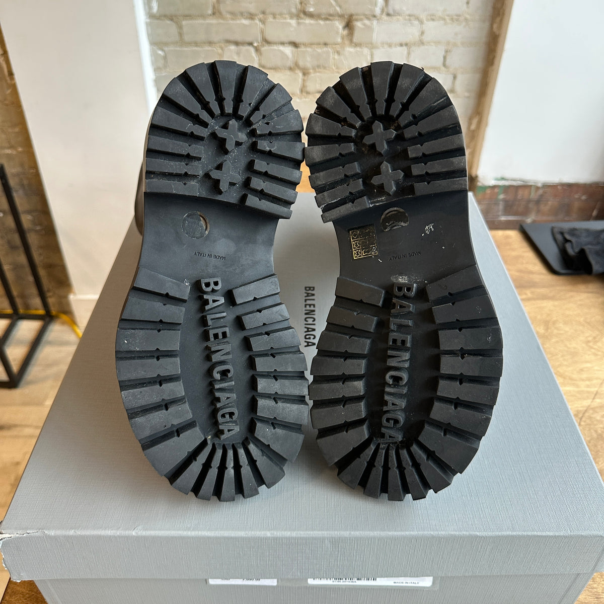 Balenciaga Hummer Bootie New Matt Calfskin Size 40