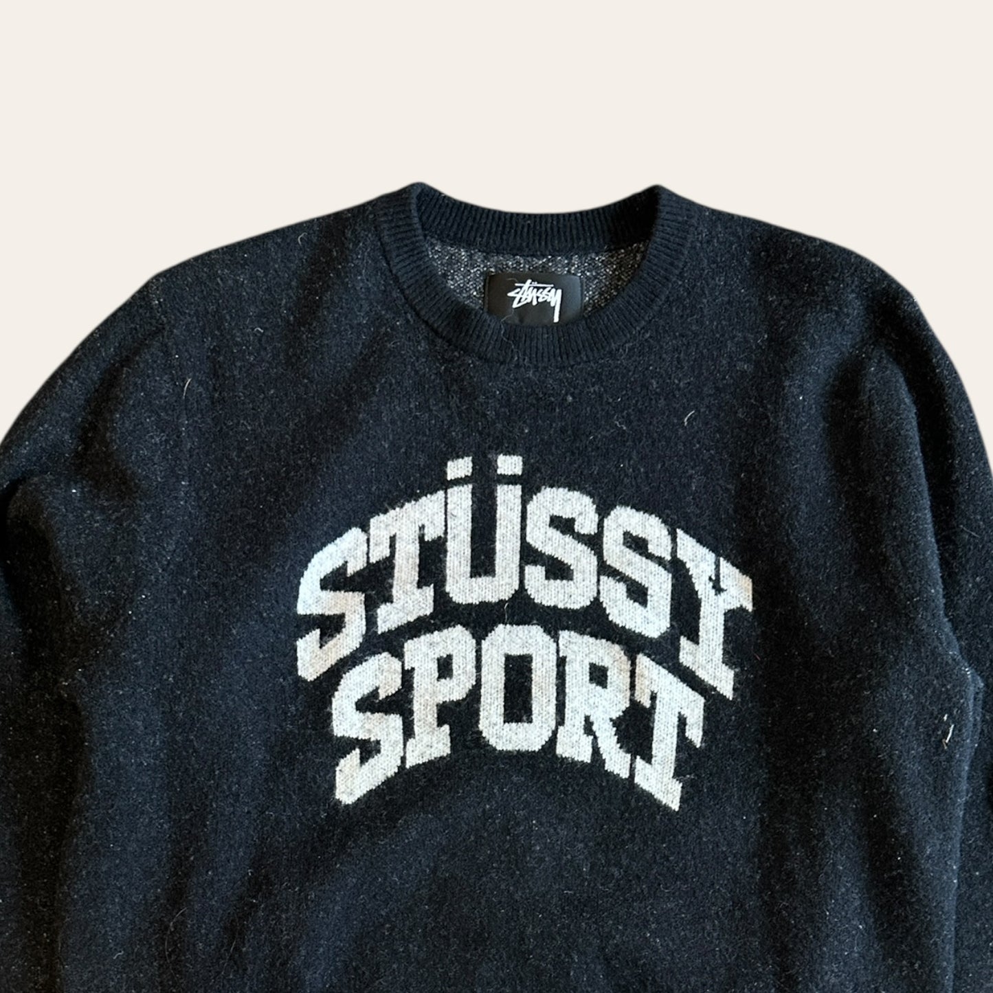 Stussy Sport Cashmere Sweater Size S