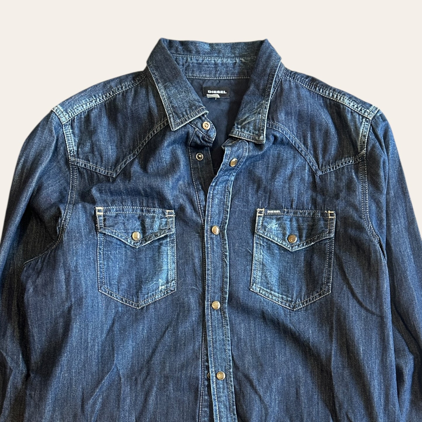 Diesel Denim Shirt Womens Size XL