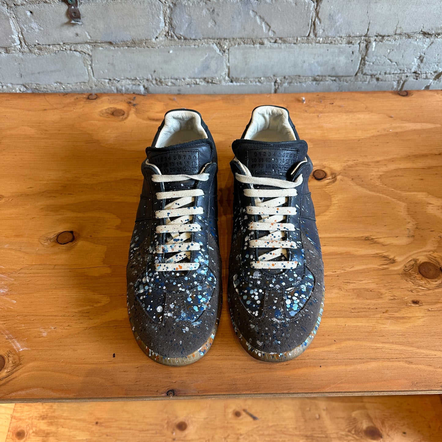 Maison Margiela GAT "Paint Splatter" Size 42