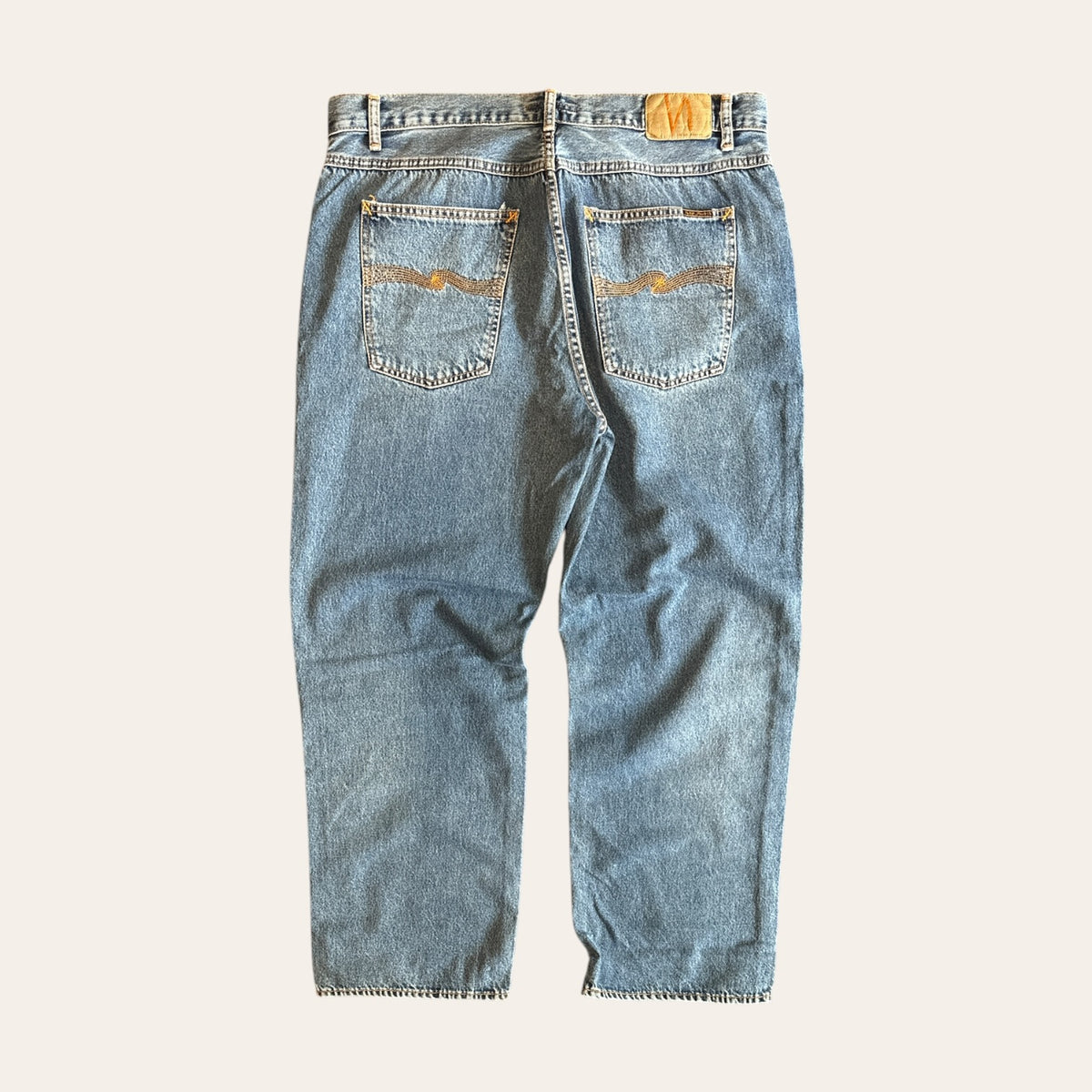 Nudie Tuff Tony Indigo Travel Jeans Size 36x30