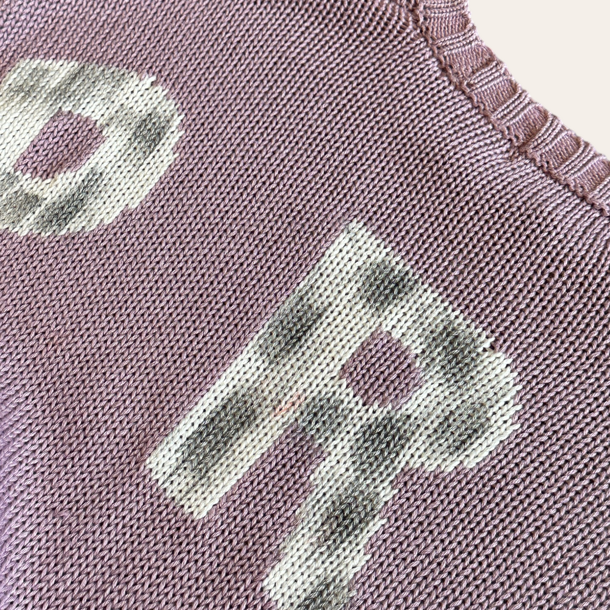 Supreme Knit Sweater Purple Size S