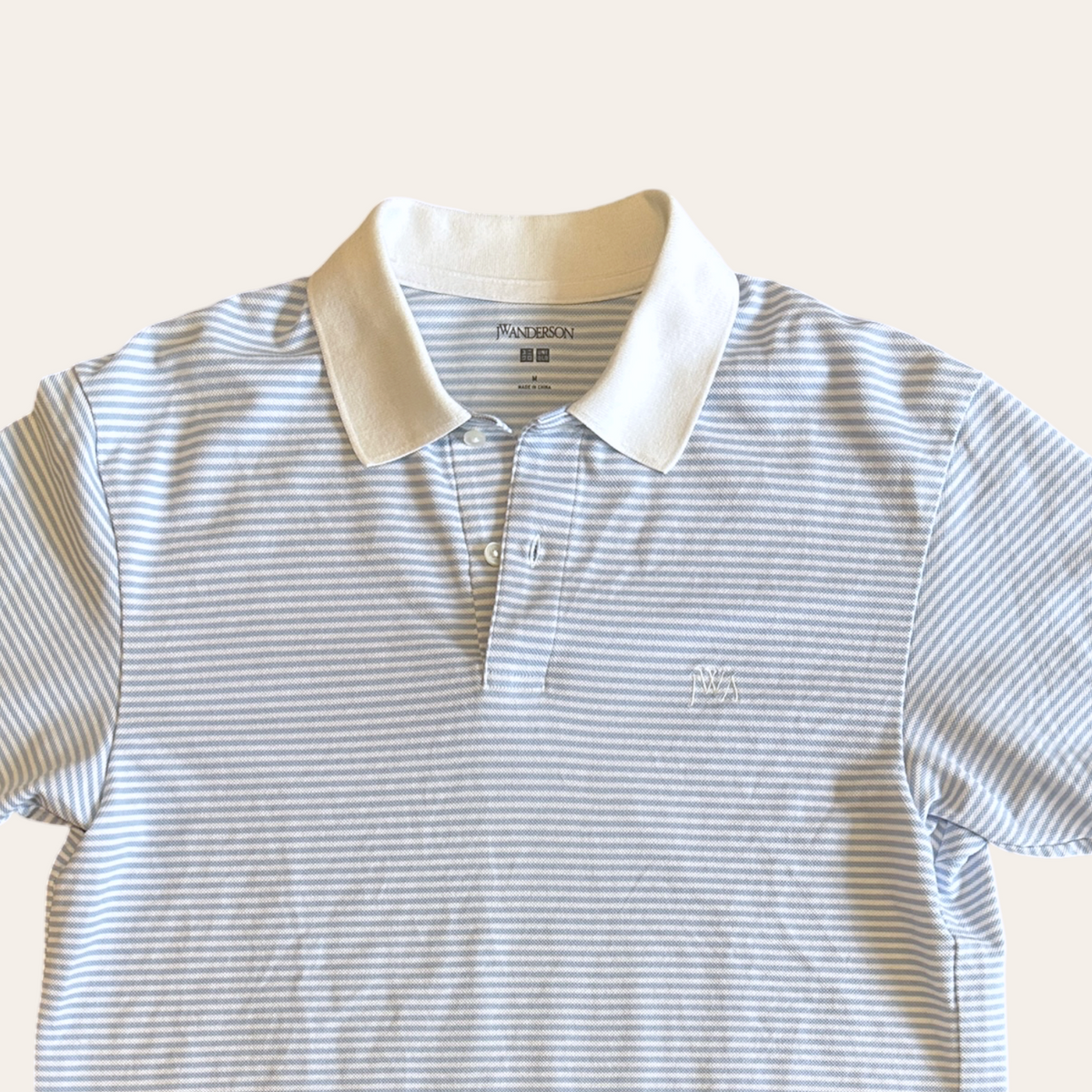JW Anderson Uniqlo Stripe Polo Size M