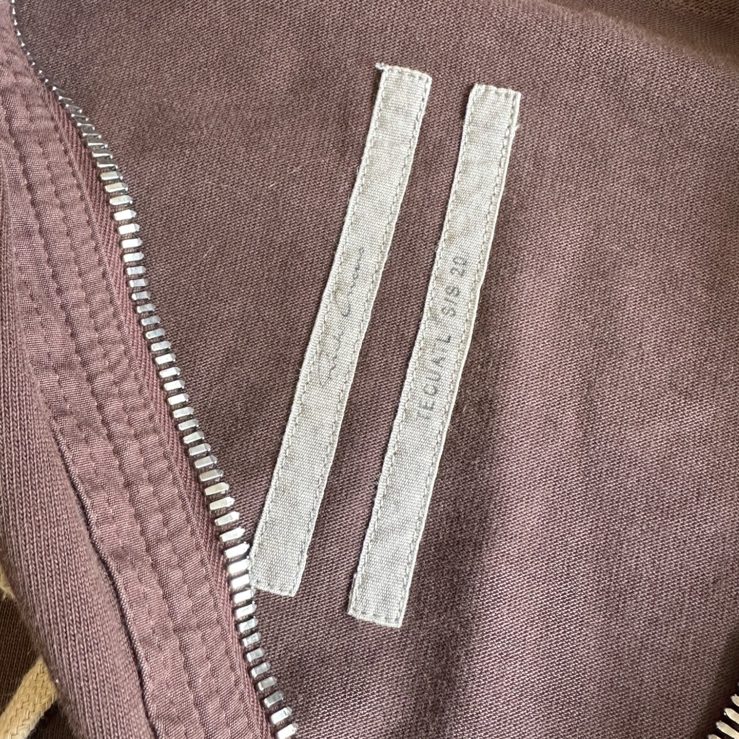 SS20 Rick Owens Tecuatl Zip Up Hoodie Size M