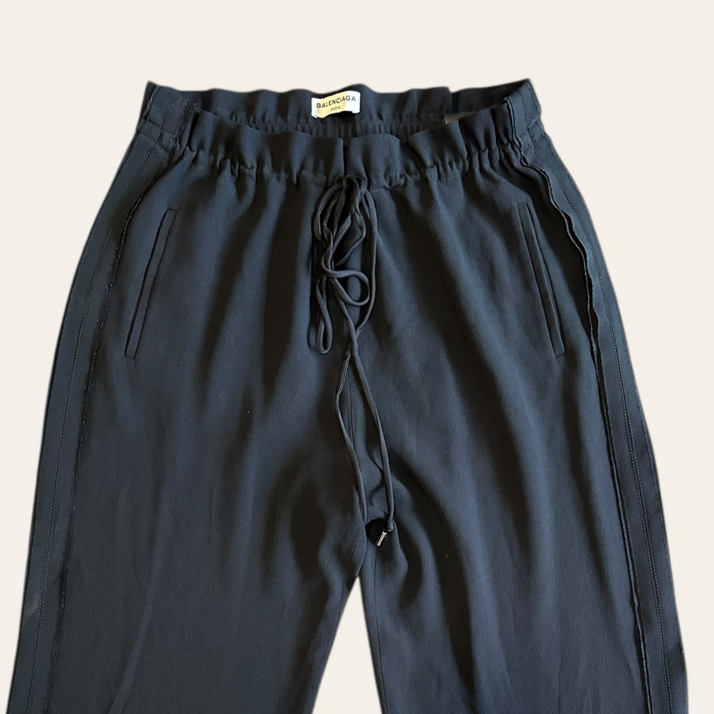 Balenciaga Silk Trousers Size 32