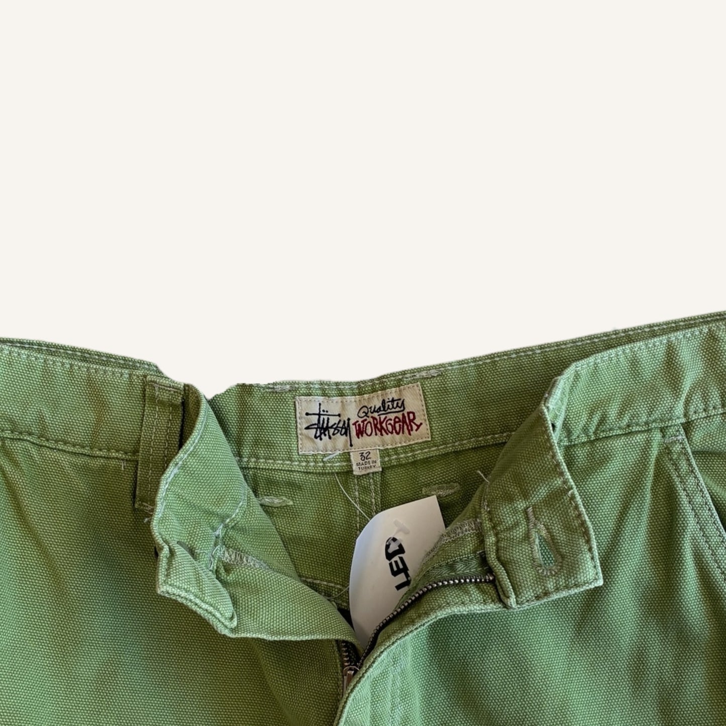 Stussy Work Gear Double Knee Pant Green Size 32