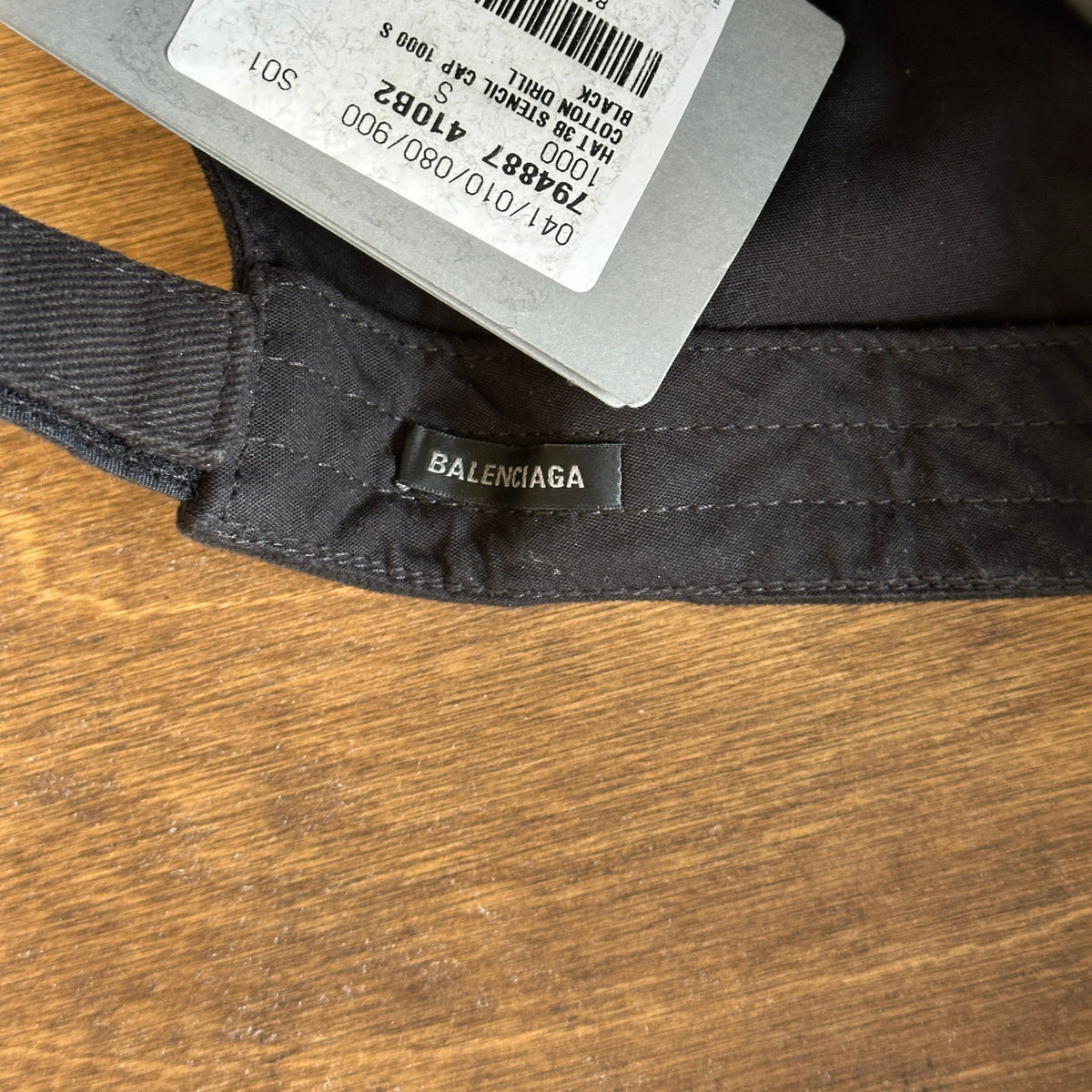 Brand New Balenciaga 3B Stencil Hat