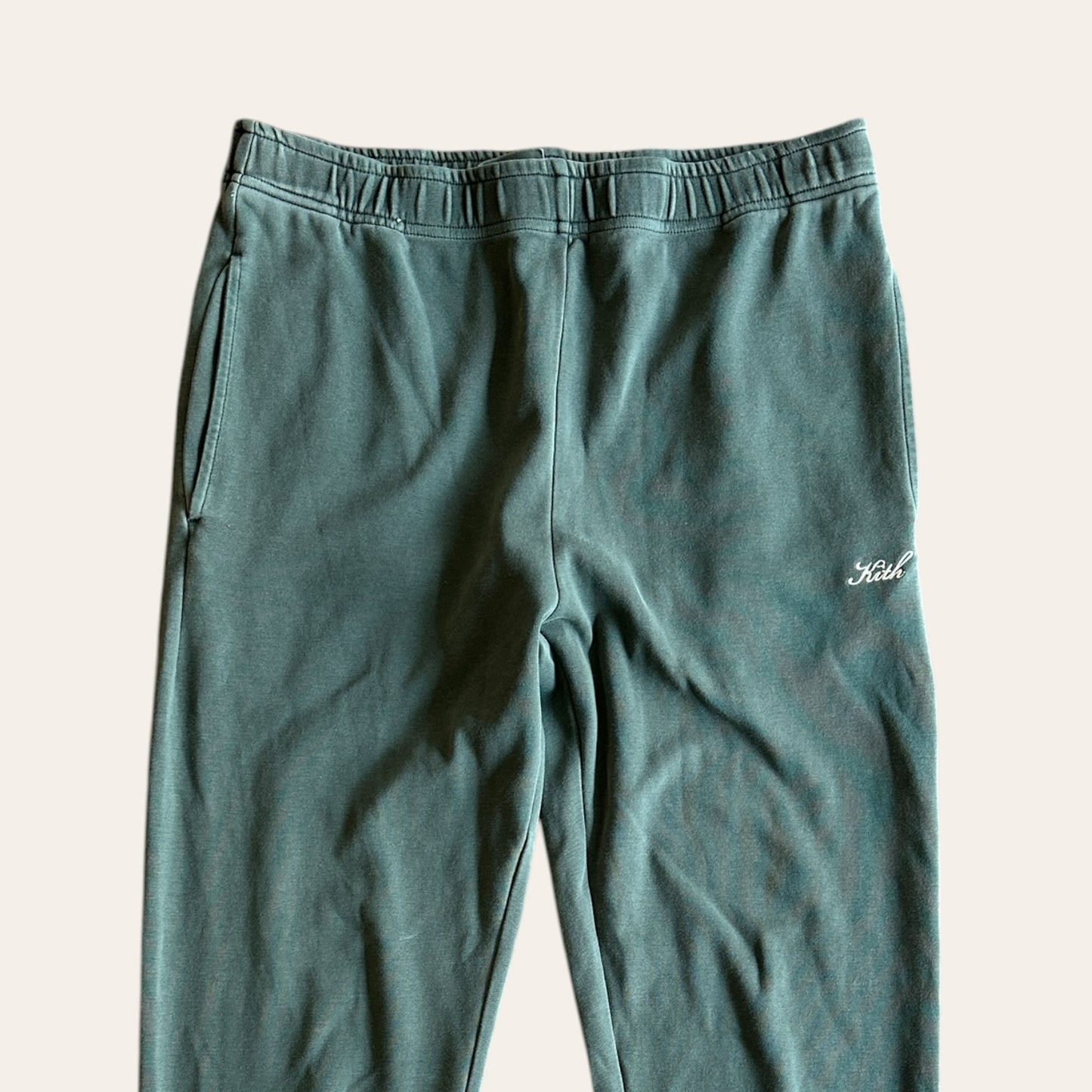 Kith Sweatpants Green Size XS
