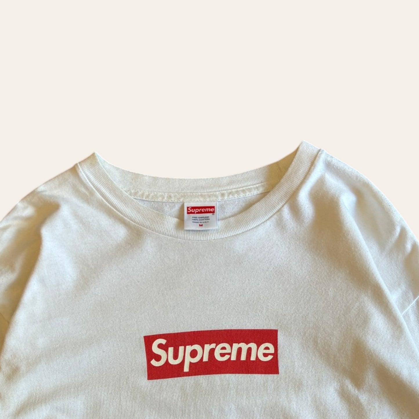 Supreme Box Logo LS Size M
