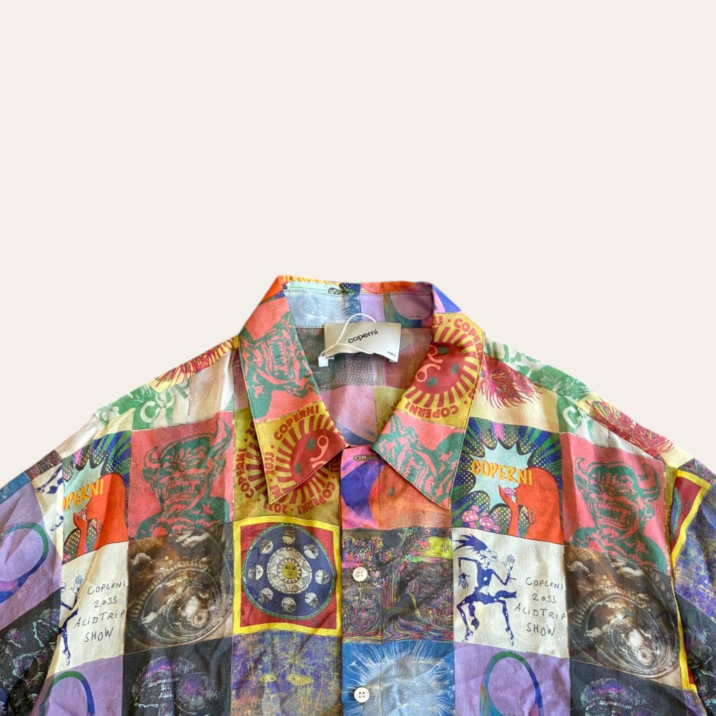 Coperni Paris Silk Shirt Size S