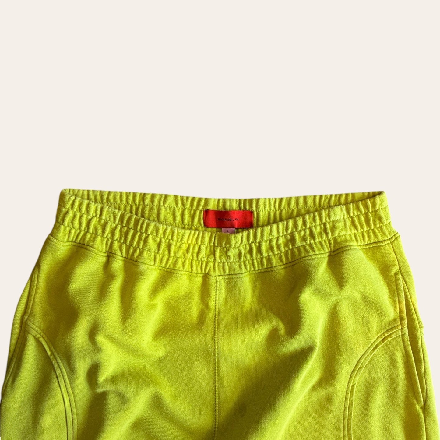 Eckhaus Latta Sweatpants Yellow Size L