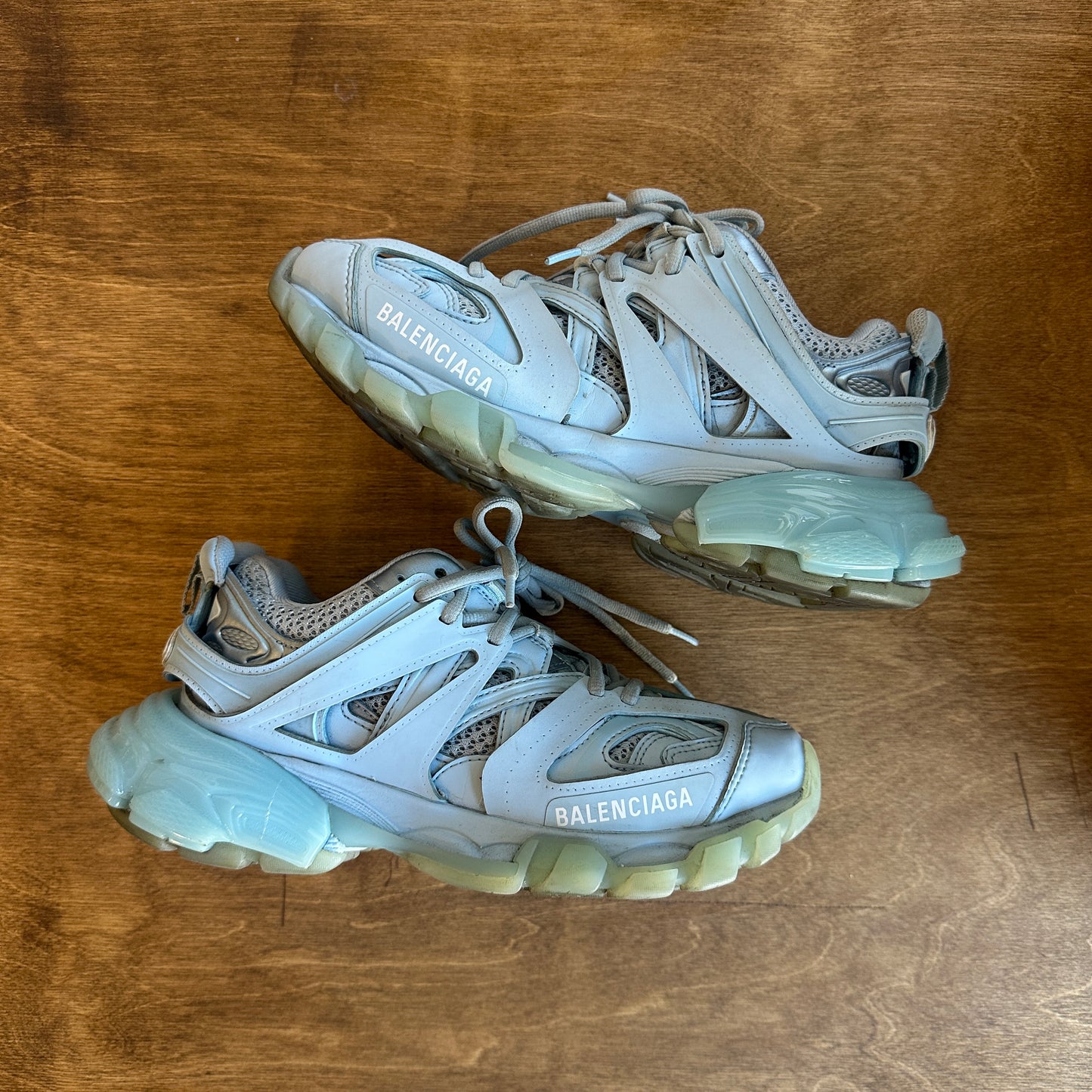 Balenciaga Track Sneakers "Light Blue" Size 36