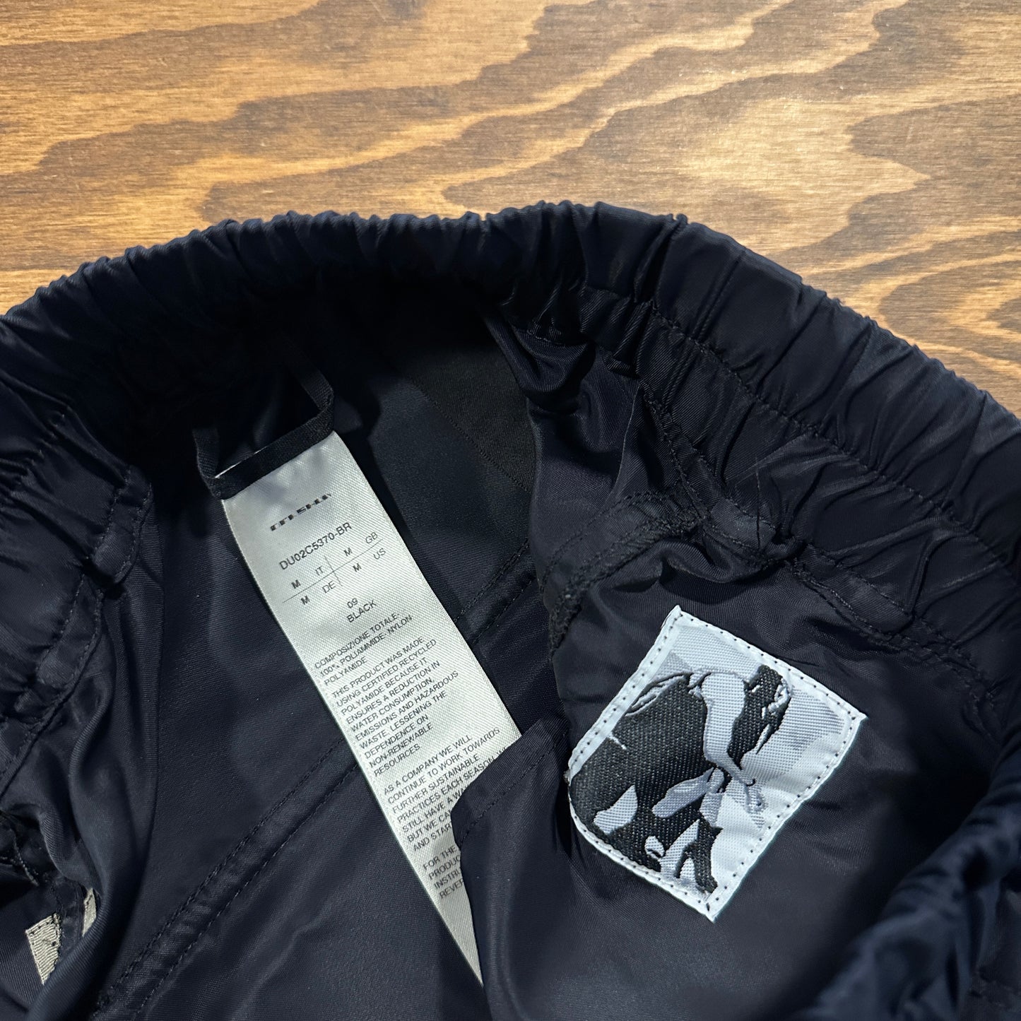 Rick Owens Classic Cargo Drawstring Pants Size M