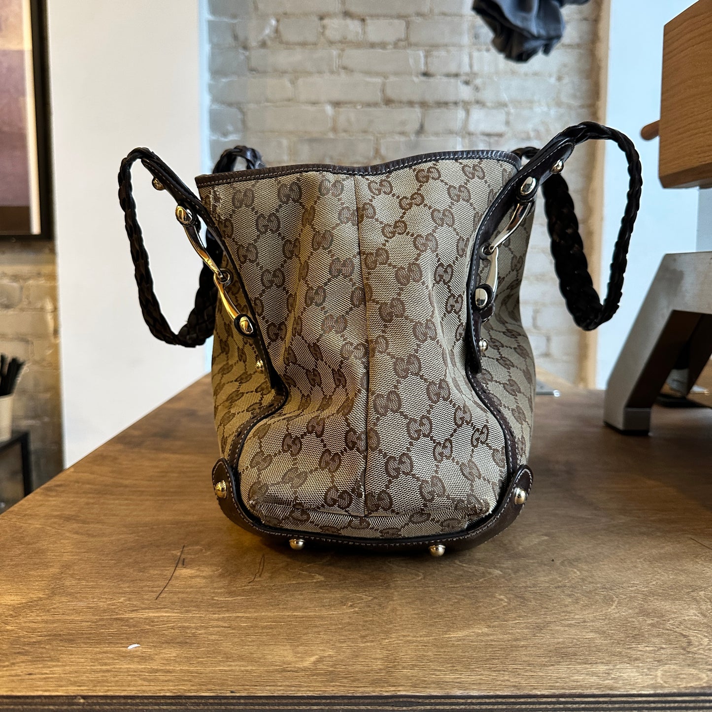 Gucci GG Canvas Pelham Bag