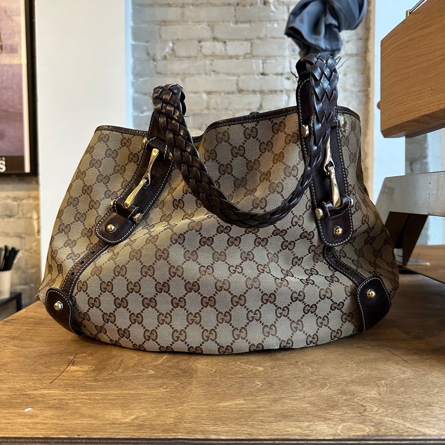Gucci GG Canvas Pelham Bag