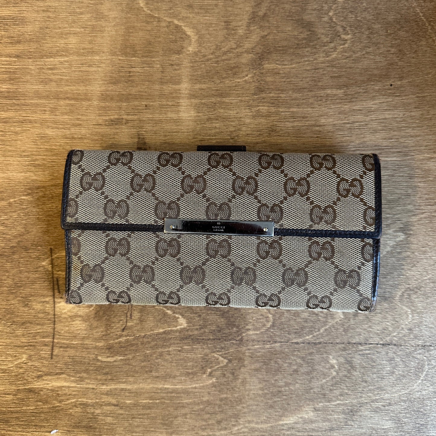 Gucci GG Canvas Wallet