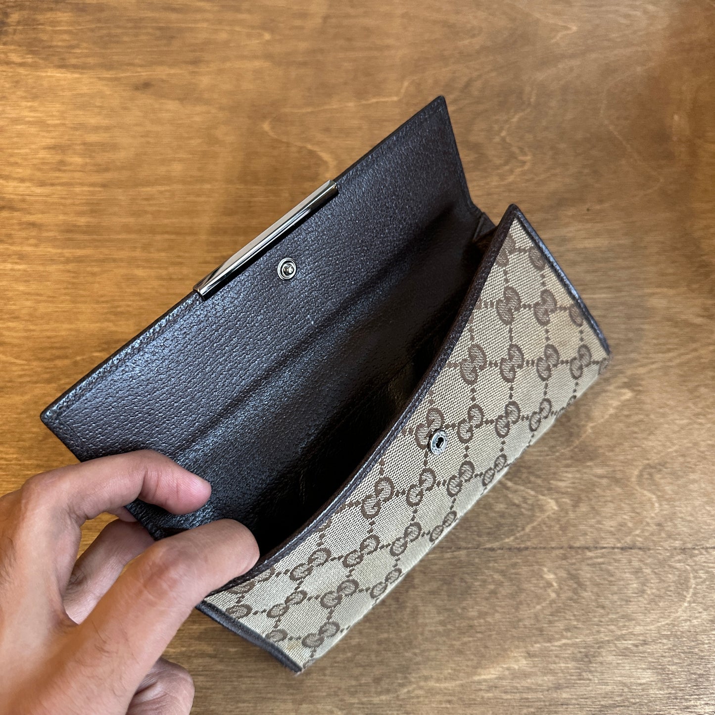 Gucci GG Canvas Wallet